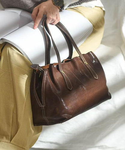 Leather Large Women Style Shoulder Bags Capacity