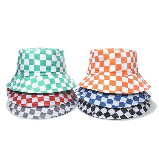 Sample Checker Bucket Hat