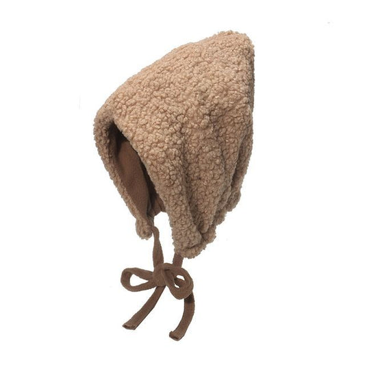Sample Faux Shearling Bonnet Hat