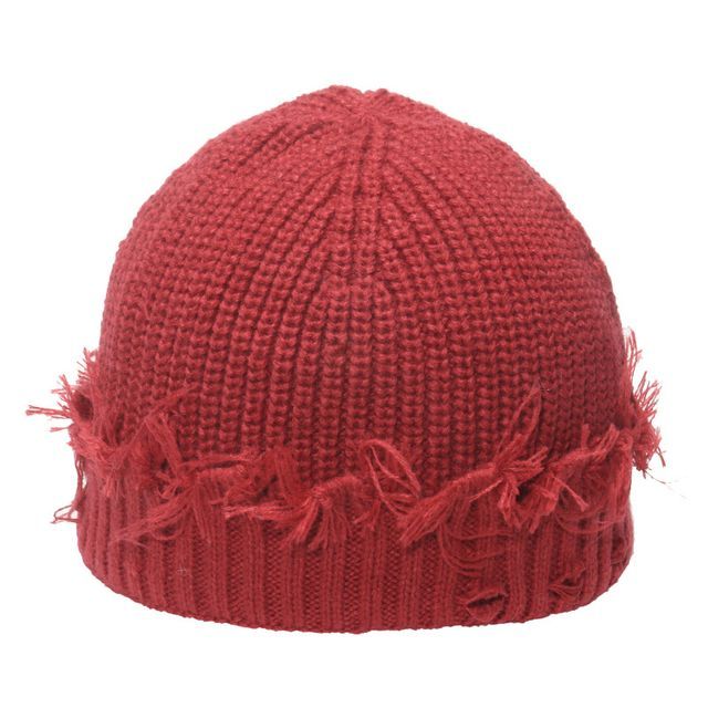 Sample Distressed Knit Beanie