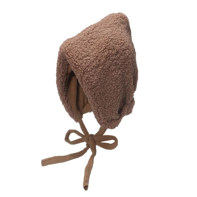Sample Faux Shearling Bonnet Hat