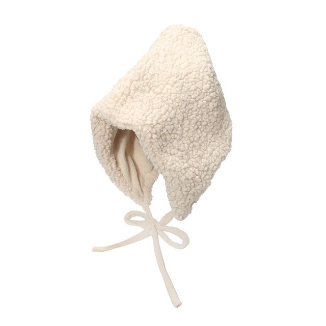 Sample Faux Shearling Bonnet Hat