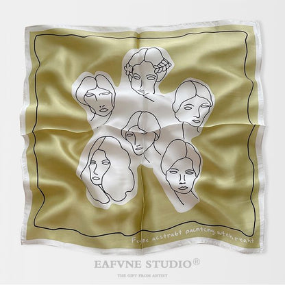 Silk Print Scarf designs) (various