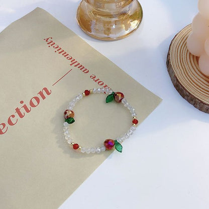 Sample Fruit Faux Crystal Bracelet