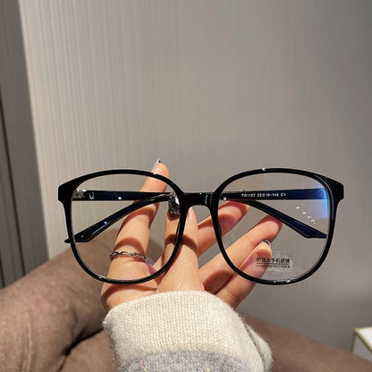 Round Eyeglasses Resin