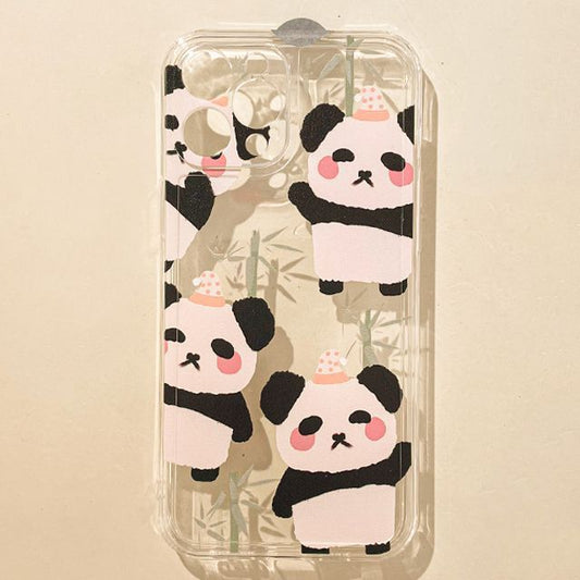 Sample Panda Transparent Phone Case