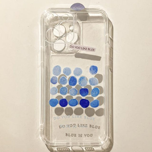 Sample Dotted Transparent Phone Case