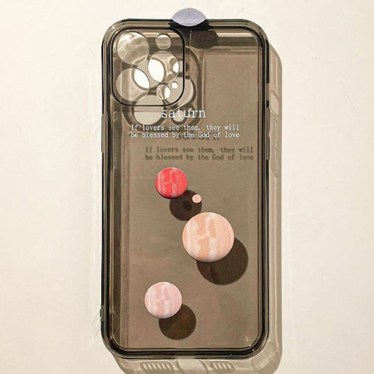Planet Transparent Case Phone