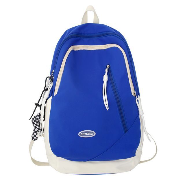Logo Nylon Two-Tone Backpack