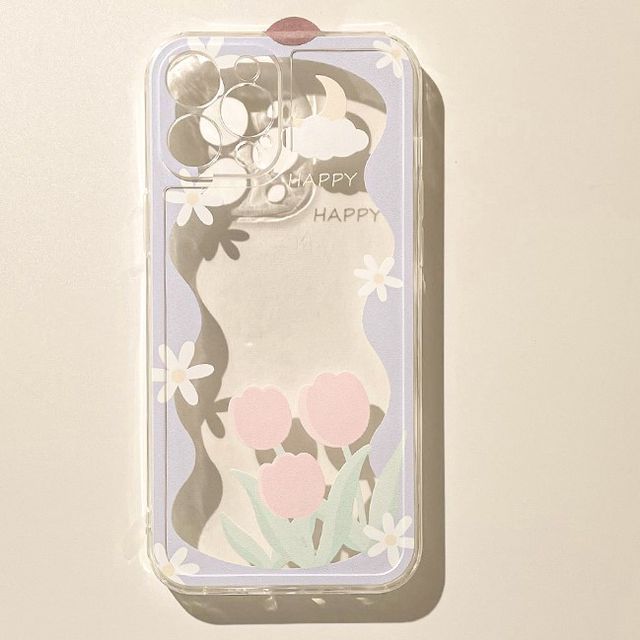 Sample Flower Transparent Phone Case