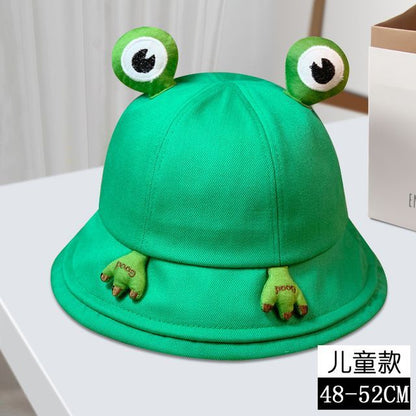 Sample Frog Detail Bucket Hat