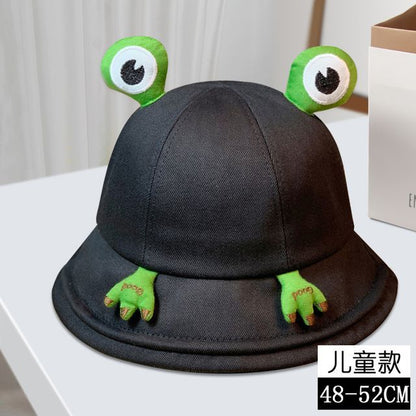 Sample Frog Detail Bucket Hat