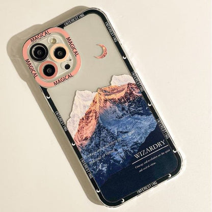 Sample Mountain Transparent Phone Case