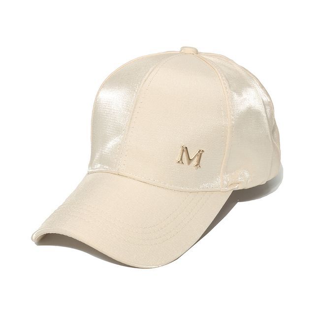 Sample Lettering Satin Baseball Cap