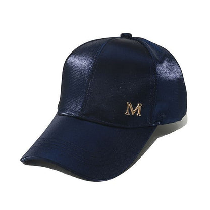 Sample Lettering Satin Baseball Cap