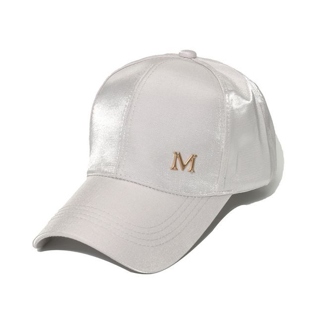 Sample Lettering Satin Baseball Cap