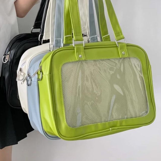 PVC Bag Tote (Various Designs) Panel