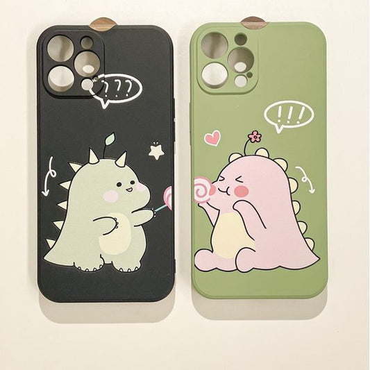 Sample Couple Matching Dinosaur Phone Case