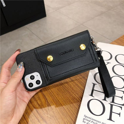 Sample Faux Leather Coin Purse Phone Case