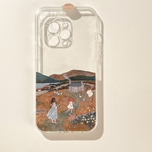 Sample Scenery Transparent Phone Case