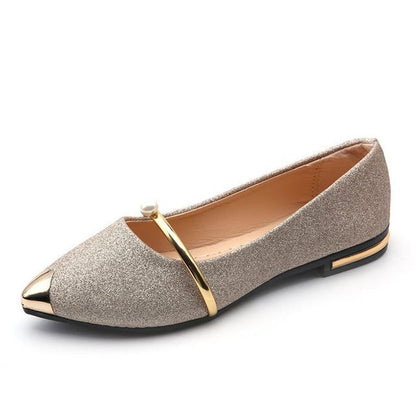 Metal Pointy Flats Accent