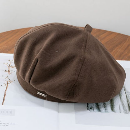 Sample Metal Tag Beret