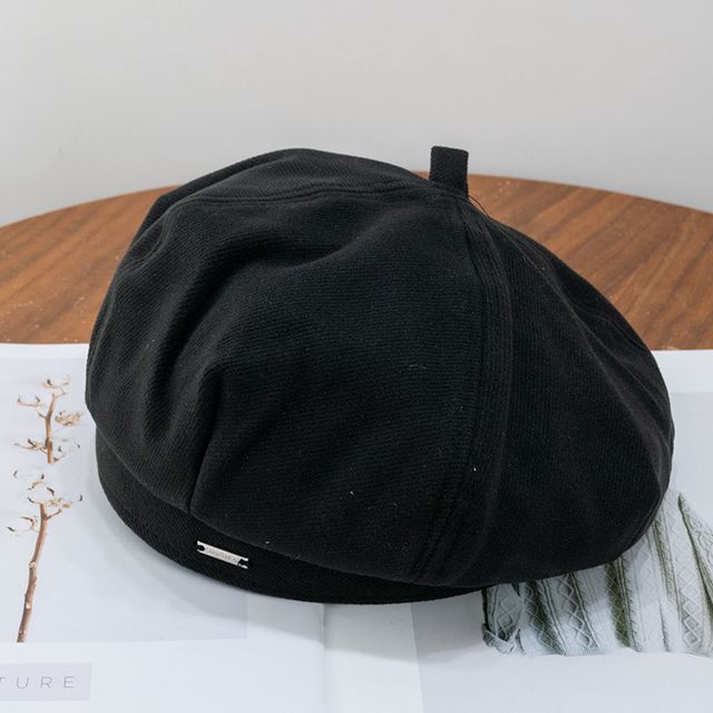 Sample Metal Tag Beret