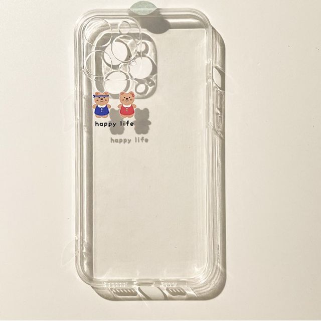 Sample Bear Transparent Phone Case