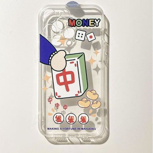 Sample Mahjong Transparent Phone Case