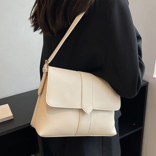 Leather Faux Shoulder Bag