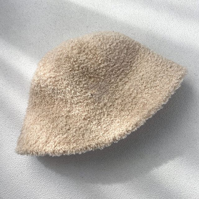 Sample Chenille Plain Bucket Hat