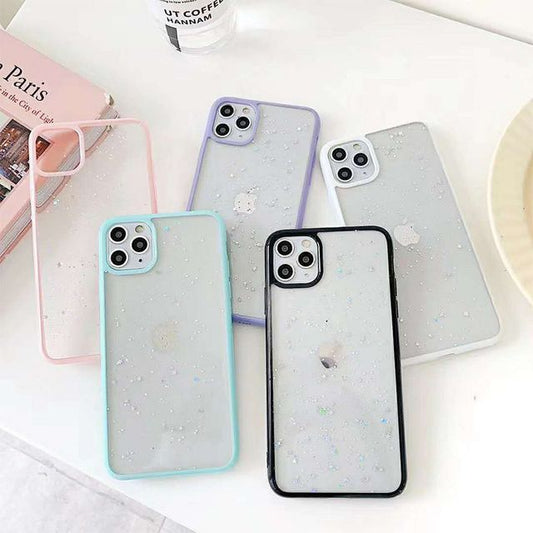 Sample Gold Leaf Transparent Phone Case