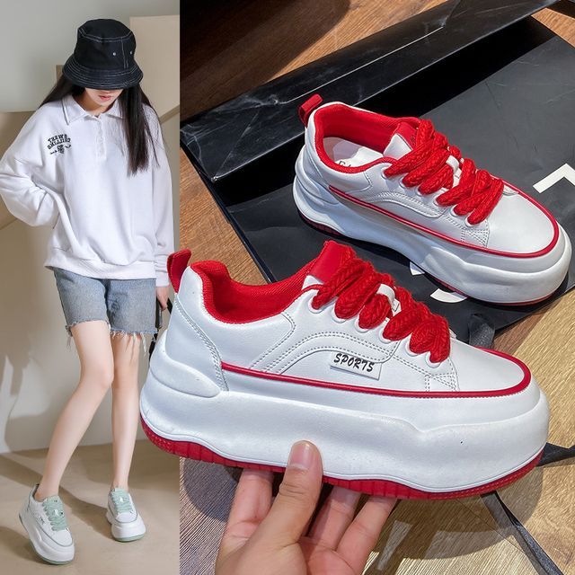 Up Platform Lace Sneakers