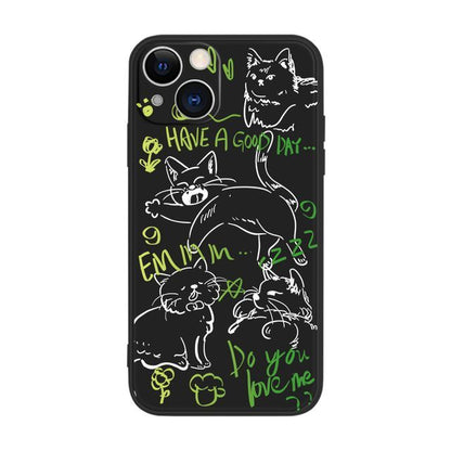 Sample Cat Print Phone Case