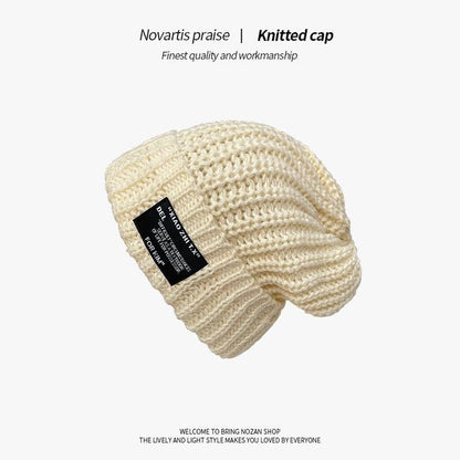 Sample Applique Cable Knit Beanie