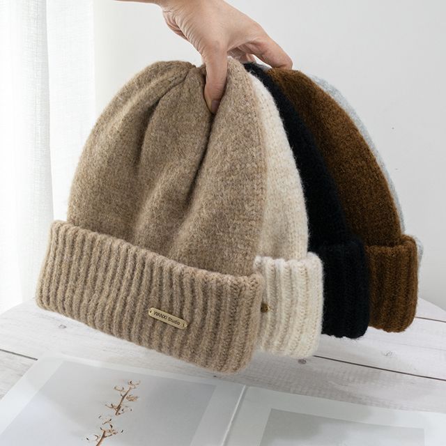 Sample Logo Knit Beanie