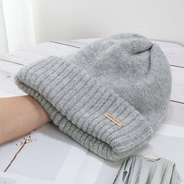 Sample Logo Knit Beanie