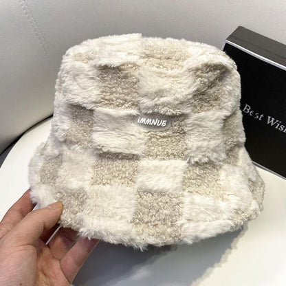 Sample Plain Fluffy Bucket Hat