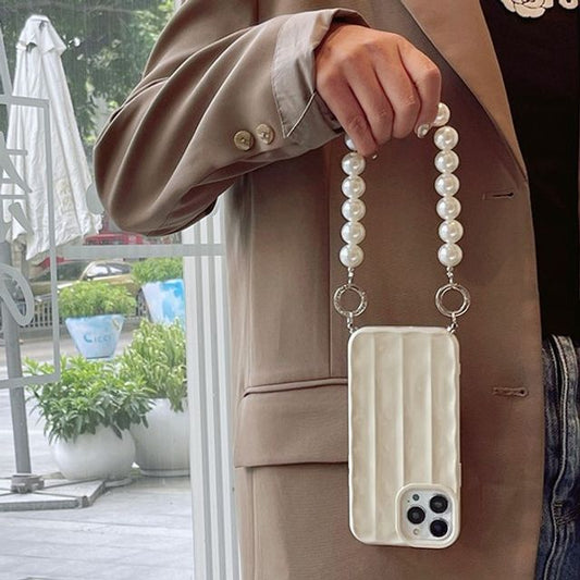 SampleFaux Pearl Chain Phone Case