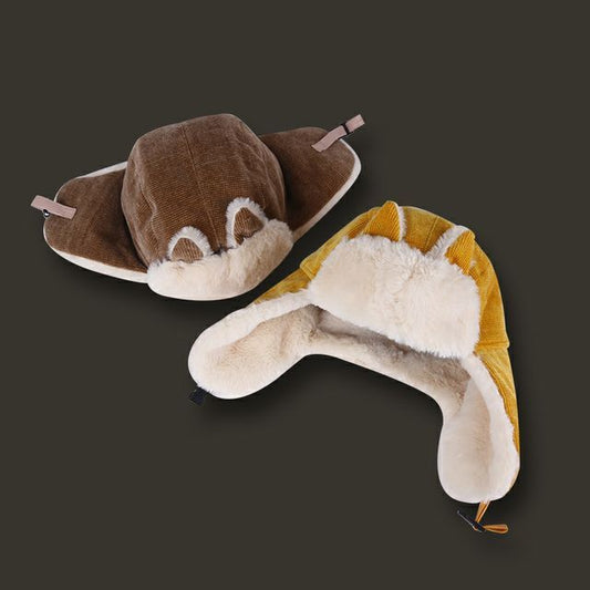 Hat Trapper Cat Chenille Ear