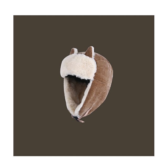 Hat Trapper Cat Chenille Ear