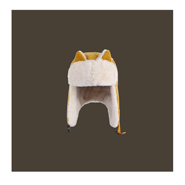 Hat Trapper Cat Chenille Ear