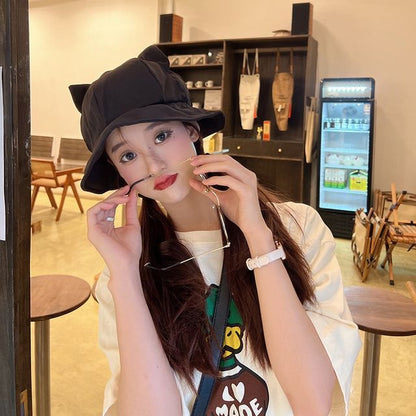 Sample Cat Ear Bucket Hat
