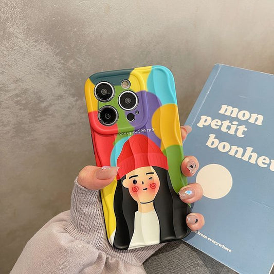 Sample Cartoon Girl Phone Case