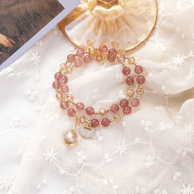 Sample Faux Crystal Bracelet