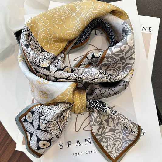 Scarf Print Silk