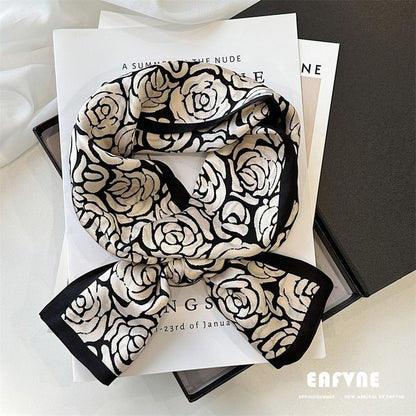 Scarf Print Silk