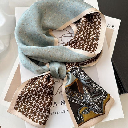 Silk Scarf Print