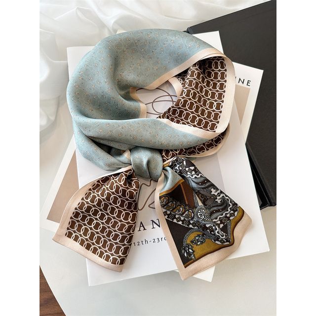 Silk Scarf Print
