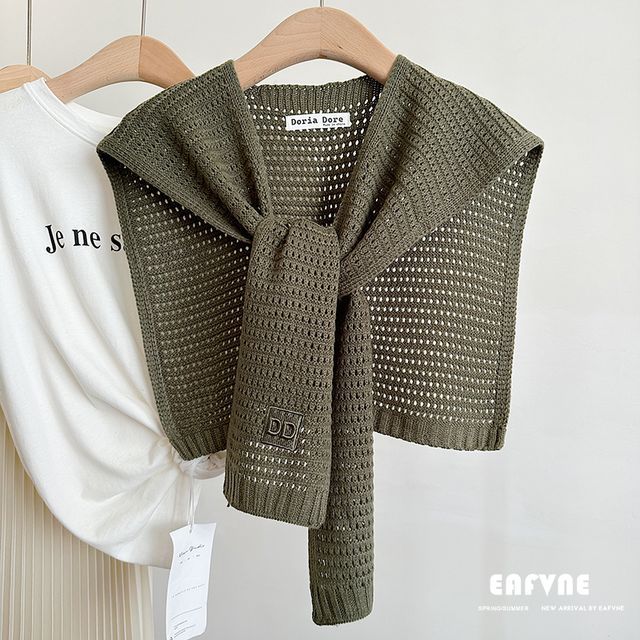 Eyelet Shawl Knit